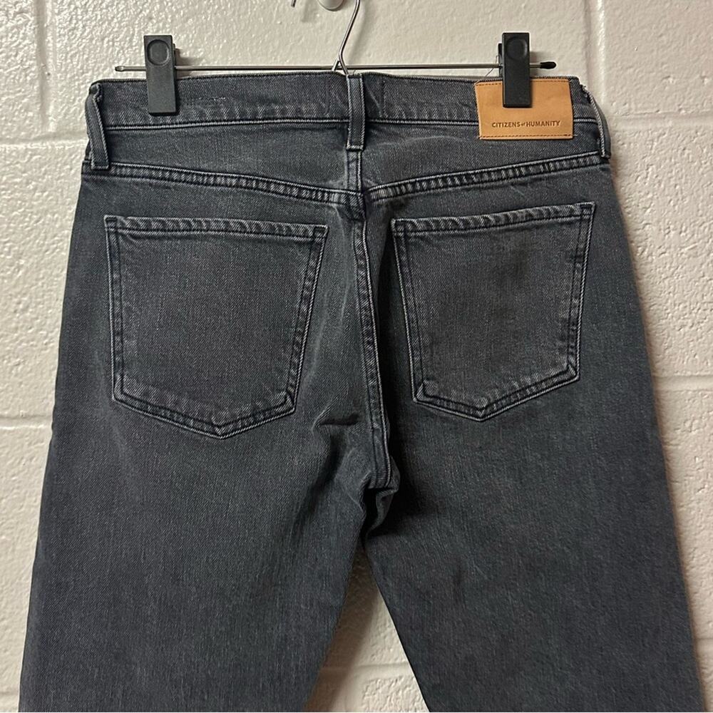 Citizens of Humanity COH Emerson Slim Boyfriend Jean Whisper Wash Gray Size 25 - Picture 8 of 13